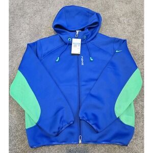 Nike Project F.R.O.G. Full-Zip Hoodie Blue Green Men's Size M HV0905-405 NWT